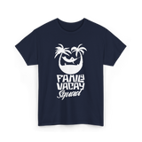 Family Vacay Squad Vacation Travel T-Shirt - Navy