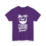 Family Vacay Squad Vacation Travel T-Shirt - Purple