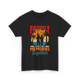 Family Vibes Creating Memories Together T-Shirt - Black