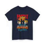 Family Vibes Creating Memories Together T-Shirt - Navy