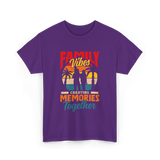 Family Vibes Creating Memories Together T-Shirt - Purple