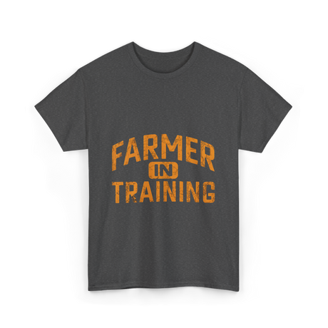 Farmer in Training Agriculture Future T-Shirt - Dark Heather