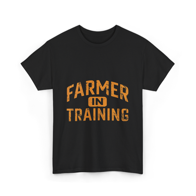 Farmer in Training Agriculture T-Shirt - Black