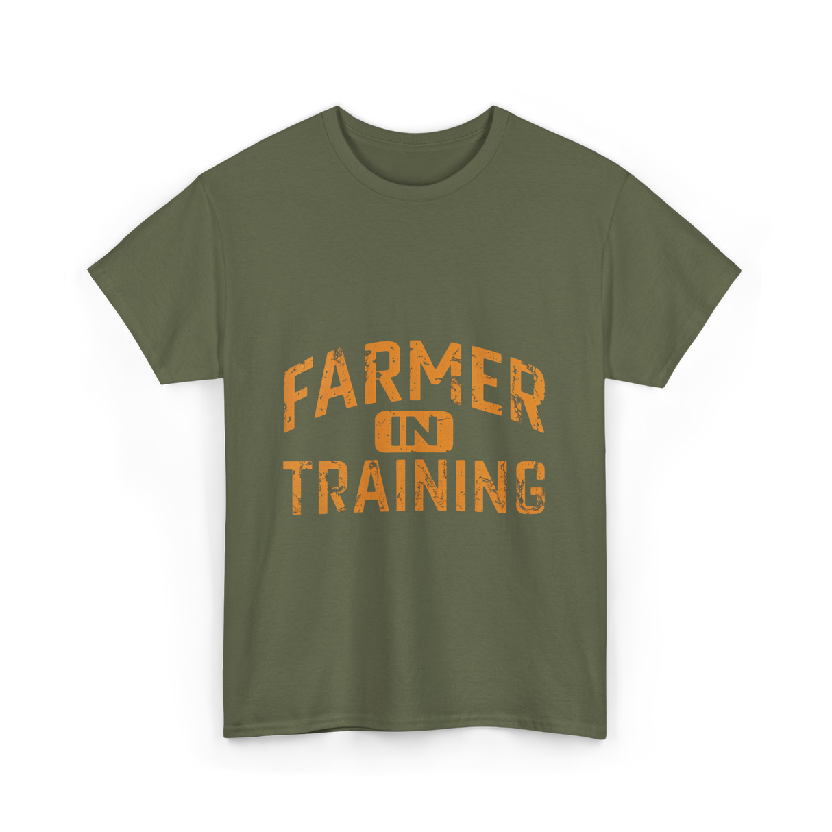 Farmer in Training Agriculture T-Shirt - Military Green