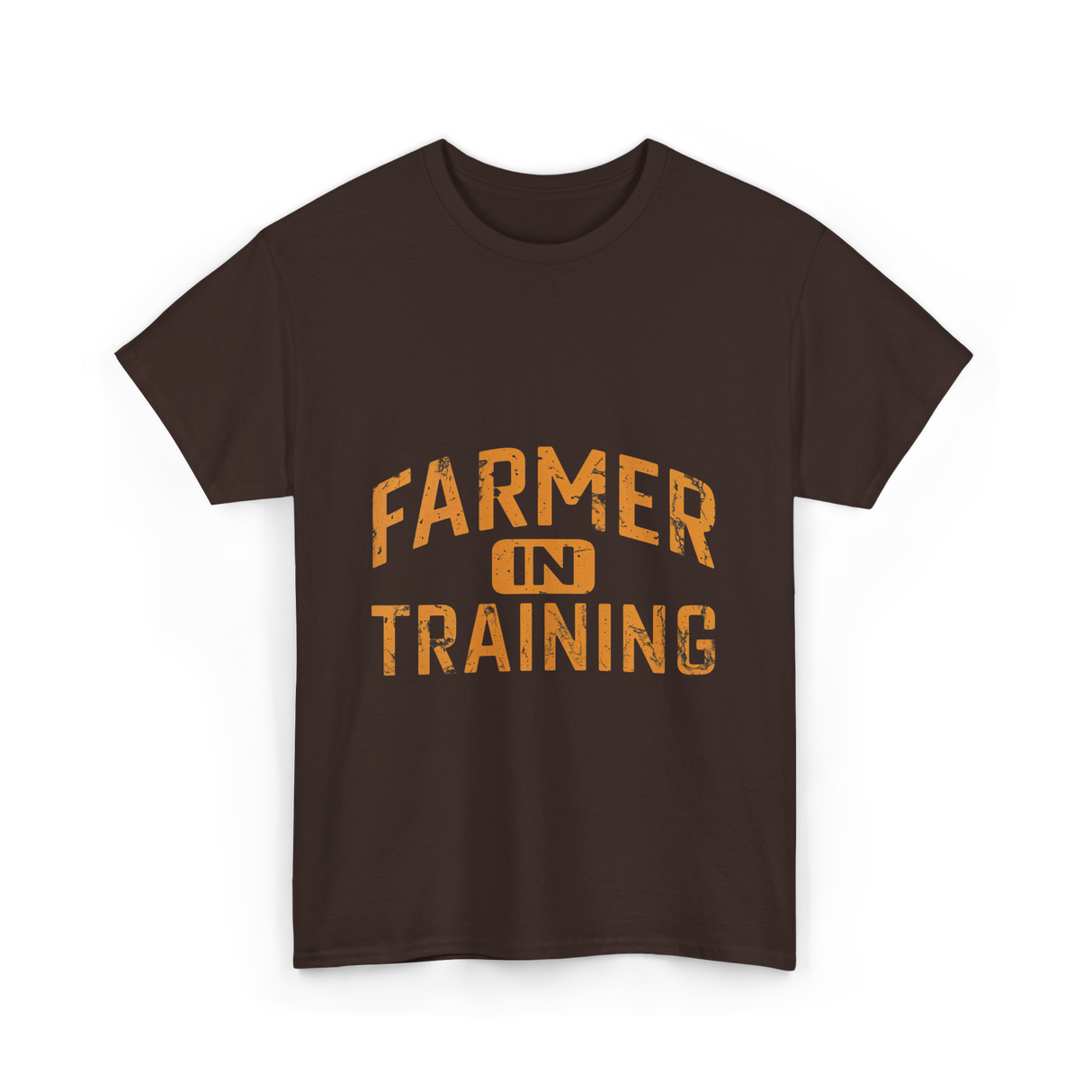 Farmer in Training Agriculture T-Shirt - Dark Chocolate