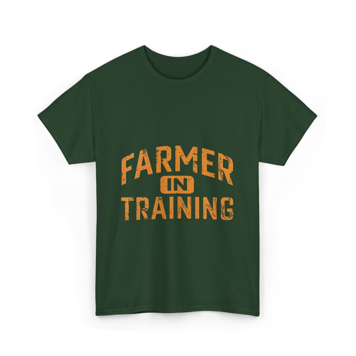 Farmer in Training Agriculture T-Shirt - Forest Green