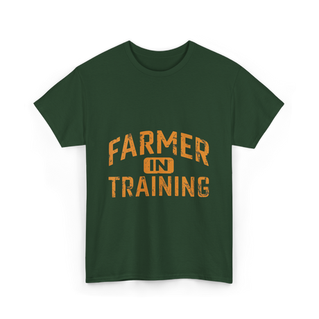 Farmer in Training Agriculture T-Shirt - Forest Green