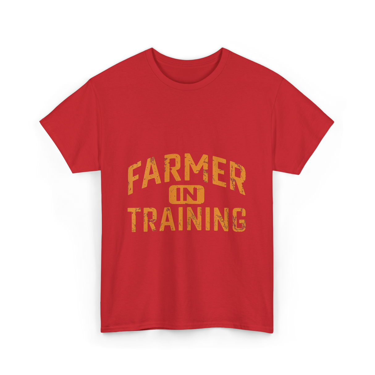 Farmer in Training Agriculture T-Shirt - Red