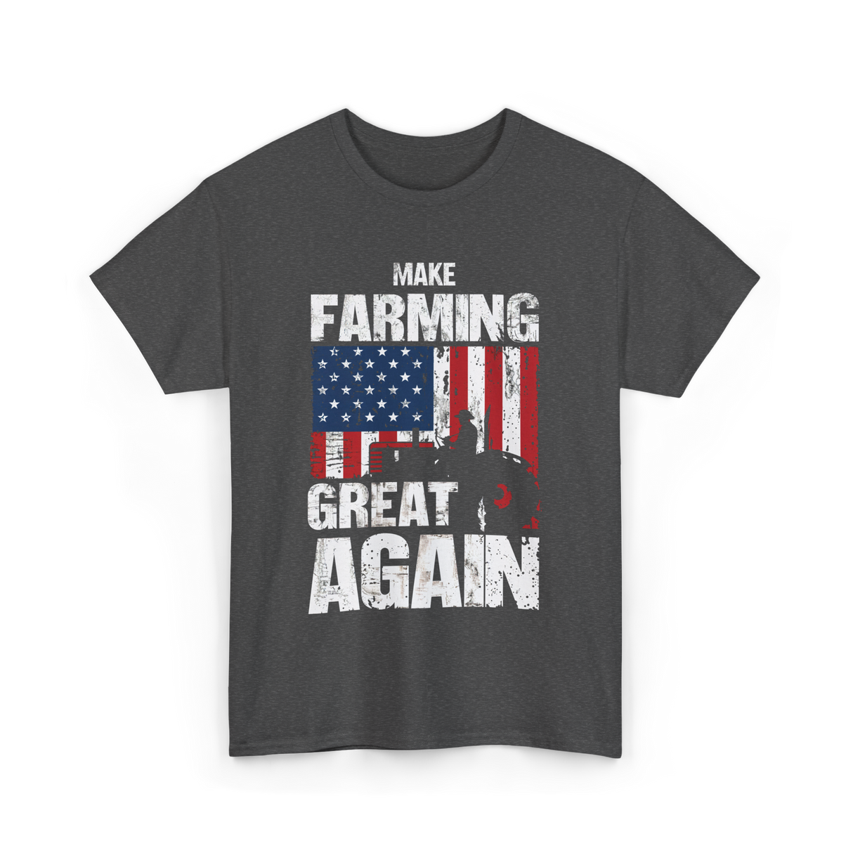 Farming T-Shirt - Dark Heather