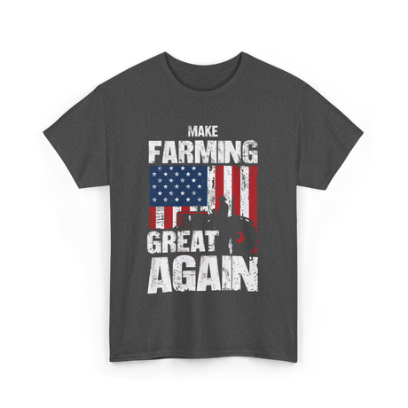 Farming T-Shirt - Dark Heather