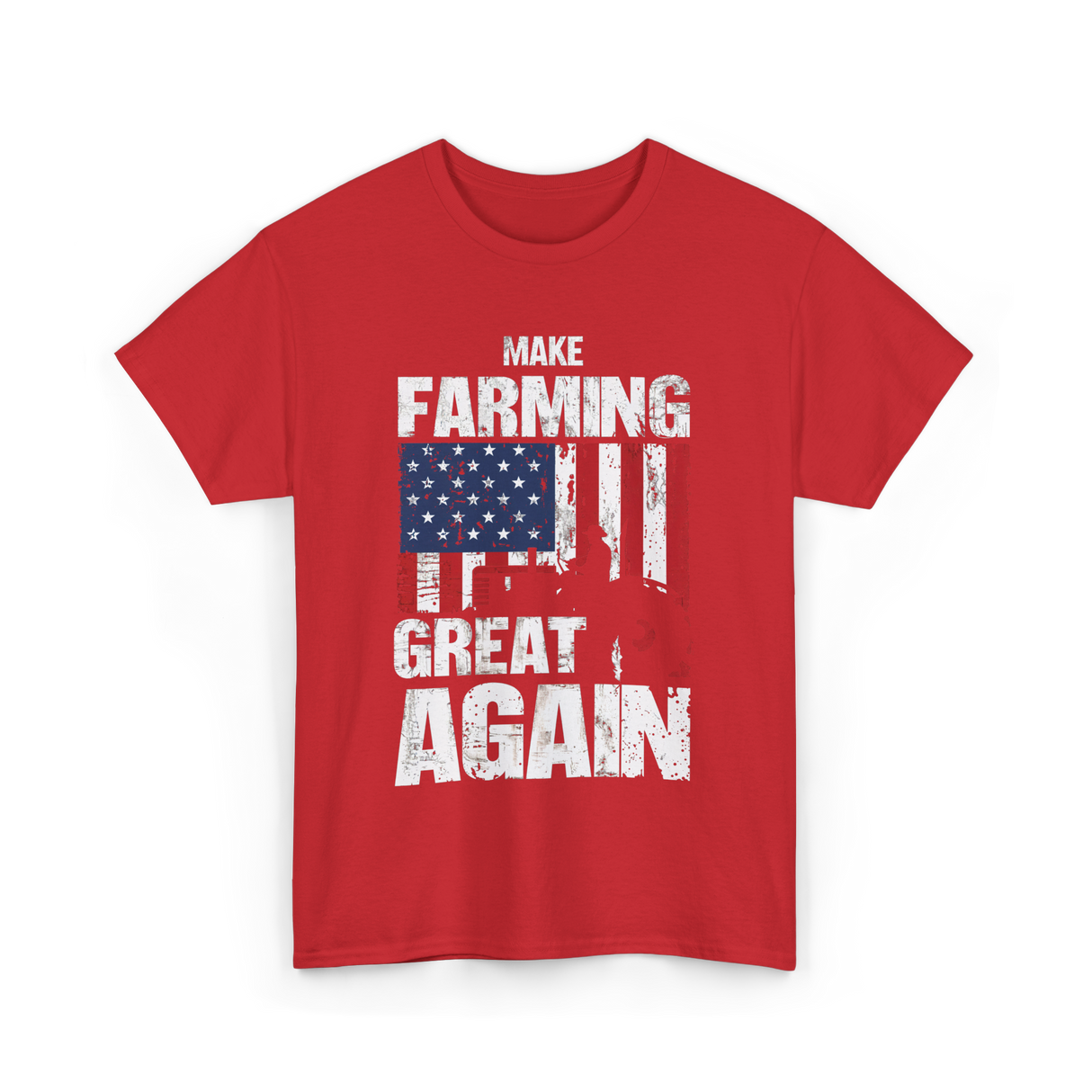 Farming T-Shirt - Red