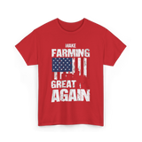 Farming T-Shirt - Red