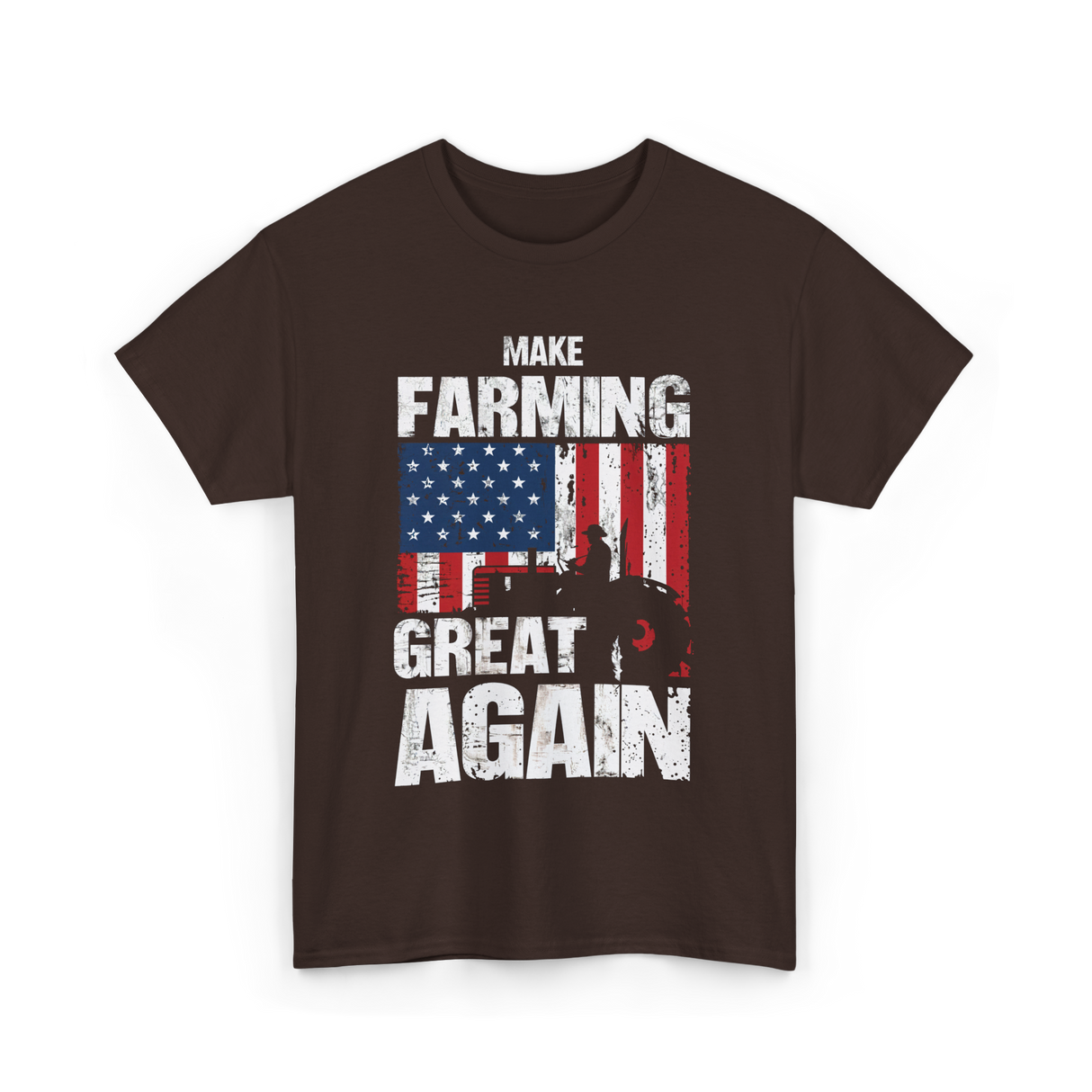 Farming T-Shirt - Dark Chocolate