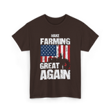 Farming T-Shirt - Dark Chocolate