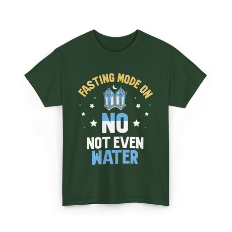 Fasting Mode On Ramadan Fasting T-Shirt - Forest Green