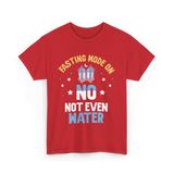 Fasting Mode On Ramadan Fasting T-Shirt - Red