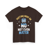 Fasting Mode On Ramadan Fasting T-Shirt - Dark Chocolate