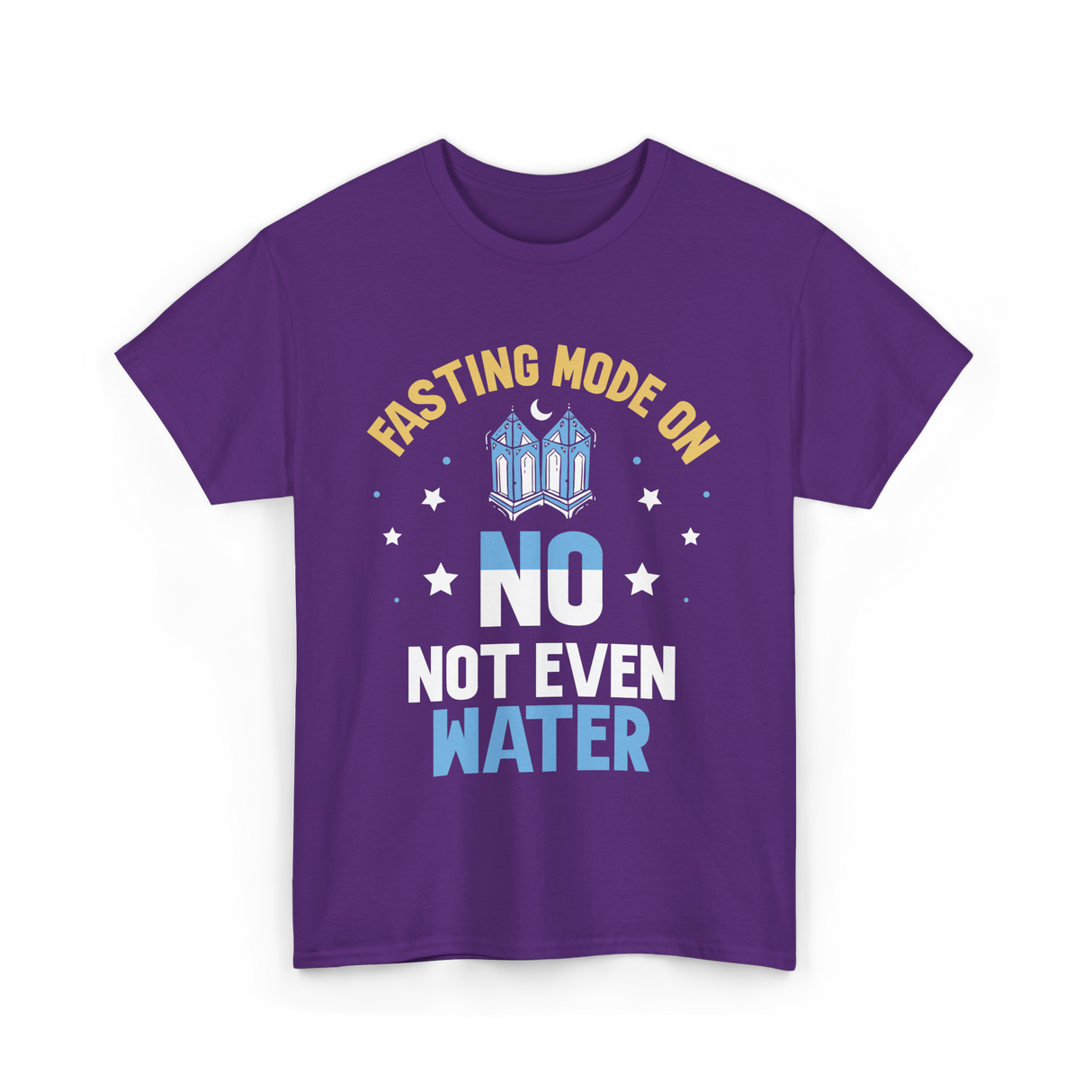 Fasting Mode On Ramadan Fasting T-Shirt - Purple