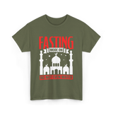 Fasting Mode On Ramadan T-Shirt - Military Green