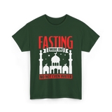 Fasting Mode On Ramadan T-Shirt - Forest Green