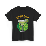 Feeling Salty Margarita T-Shirt - Black