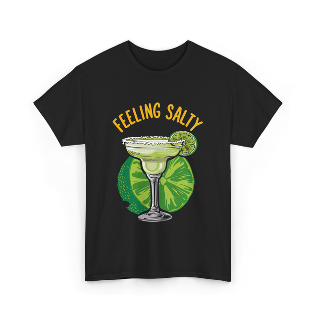 Feeling Salty Margarita T-Shirt - Black