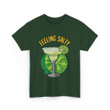 Feeling Salty Margarita T-Shirt - Forest Green