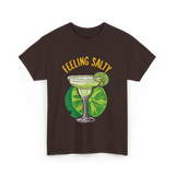 Feeling Salty Margarita T-Shirt - Dark Chocolate