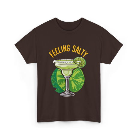 Feeling Salty Margarita T-Shirt - Dark Chocolate