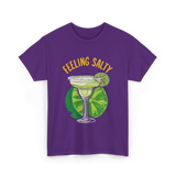 Feeling Salty Margarita T-Shirt - Purple