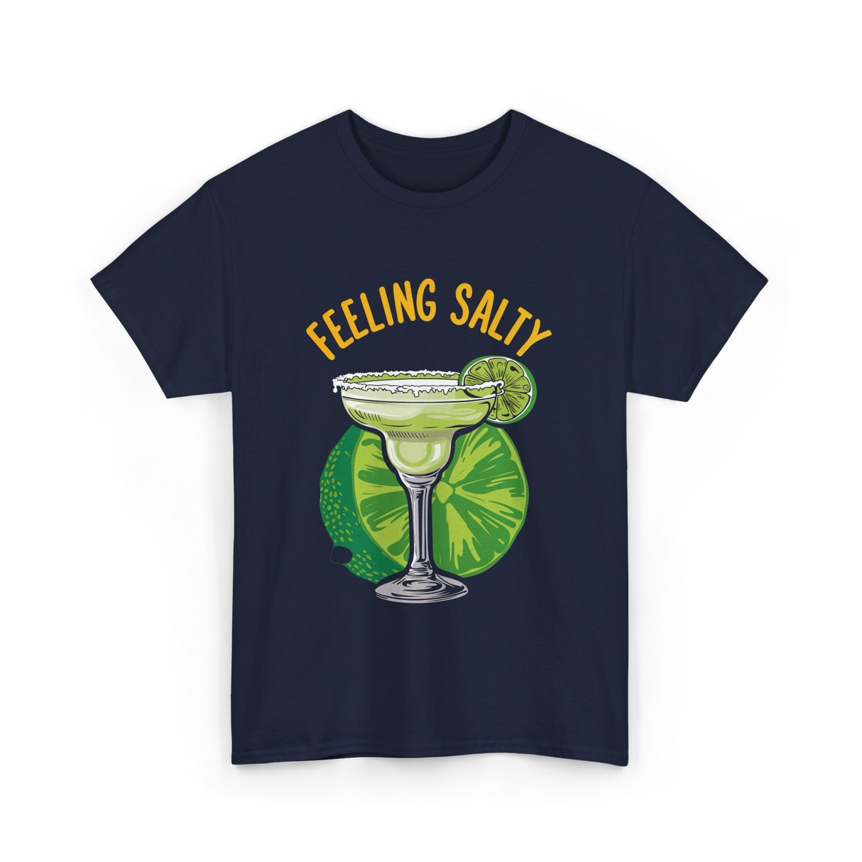 Feeling Salty Margarita T-Shirt - Navy