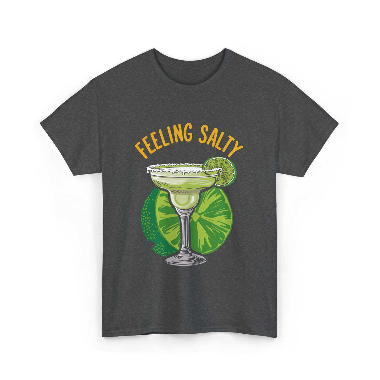 Feeling Salty Margarita T-Shirt - Dark Heather