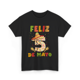 Feliz 5 De Mayo Cinco De Mayo T-Shirt - Black