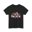 Feliz Navidad Christmas Celebration T-Shirt - Black