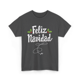 Feliz Navidad Christmas Holiday T-Shirt - Dark Heather