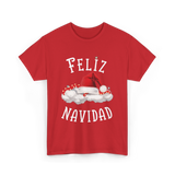 Feliz Navidad Christmas T-Shirt - Red