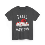 Feliz Navidad Christmas T-Shirt - Dark Heather