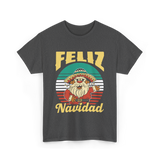 Feliz Navidad Mexico Christmas T-Shirt - Dark Heather