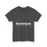 Feminism Definition Strong Women T-Shirt - Dark Heather