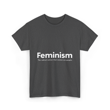 Feminism Definition Strong Women T-Shirt - Dark Heather