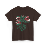 Carnivorous Plants T-Shirt - Dark Chocolate