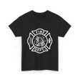 Fire Dept Firefighter Gear T-Shirt - Black