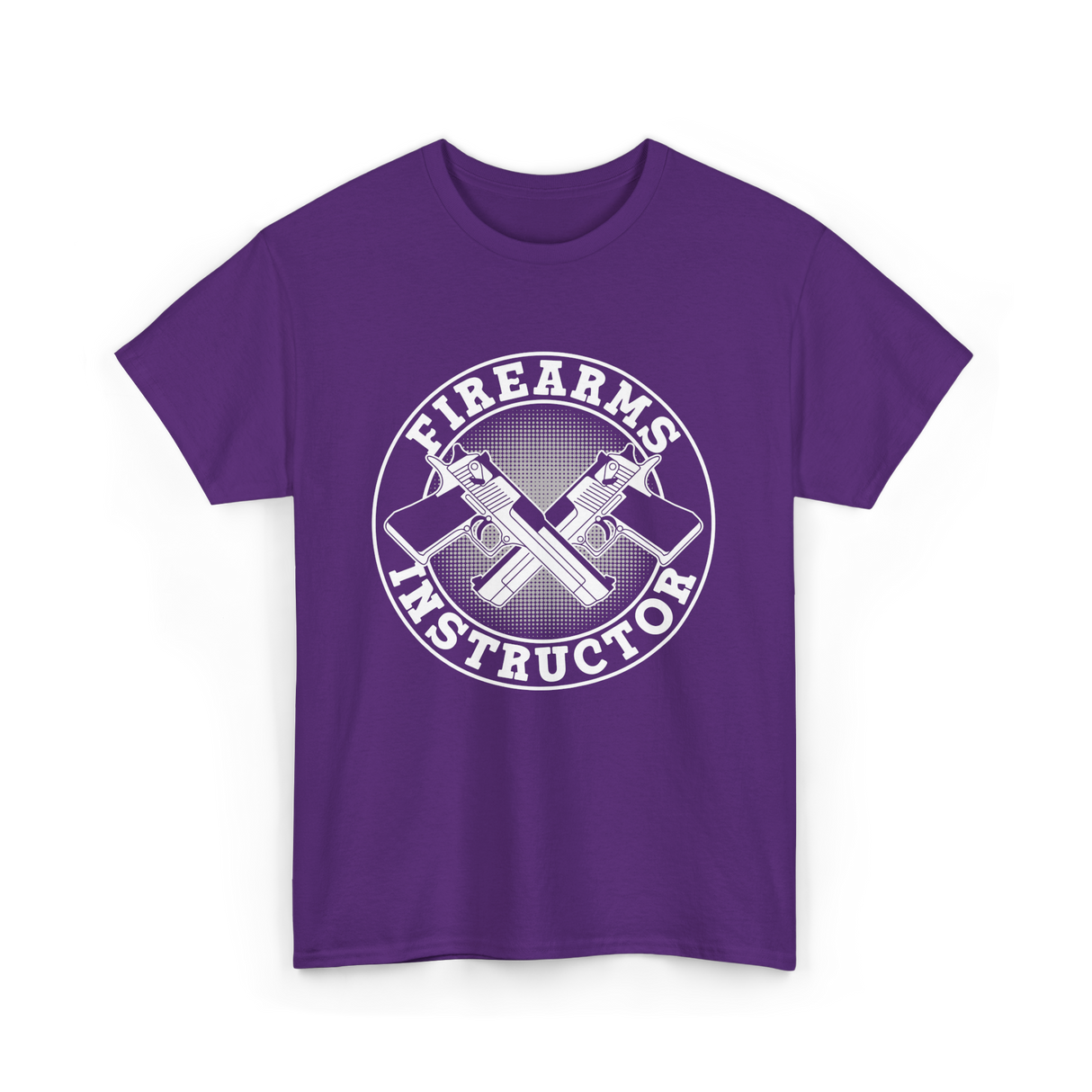 Firearms Instructor Instructor Training T-Shirt - Purple