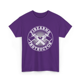 Firearms Instructor Instructor Training T-Shirt - Purple