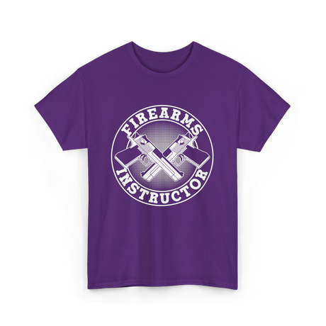 Firearms Instructor Instructor Training T-Shirt - Purple