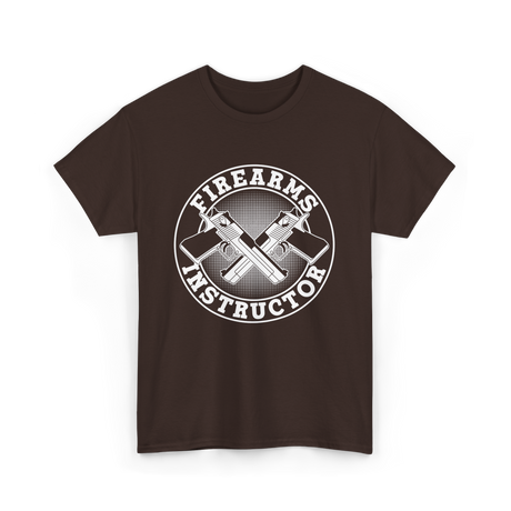 Firearms Instructor Instructor Training T-Shirt - Dark Chocolate