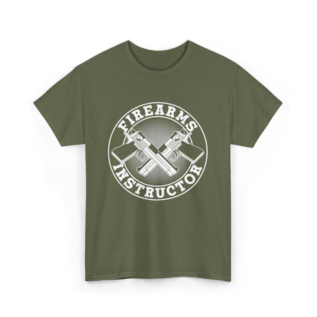 Firearms Instructor Instructor Training T-Shirt - Military Green