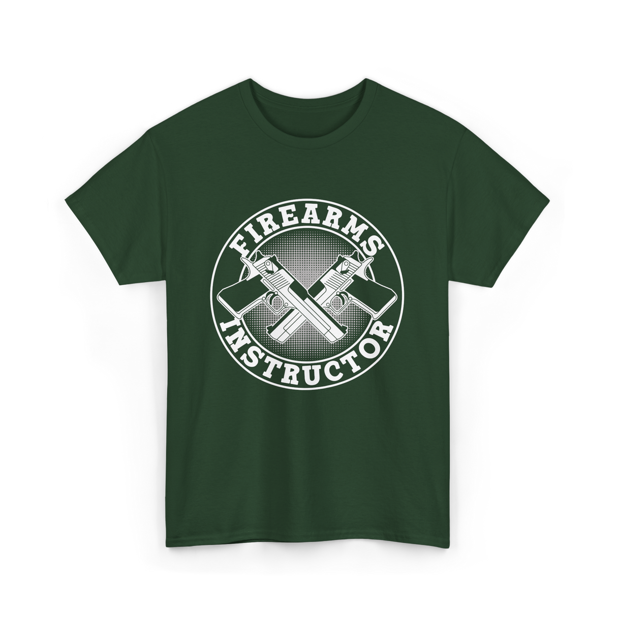 Firearms Instructor Instructor Training T-Shirt - Forest Green