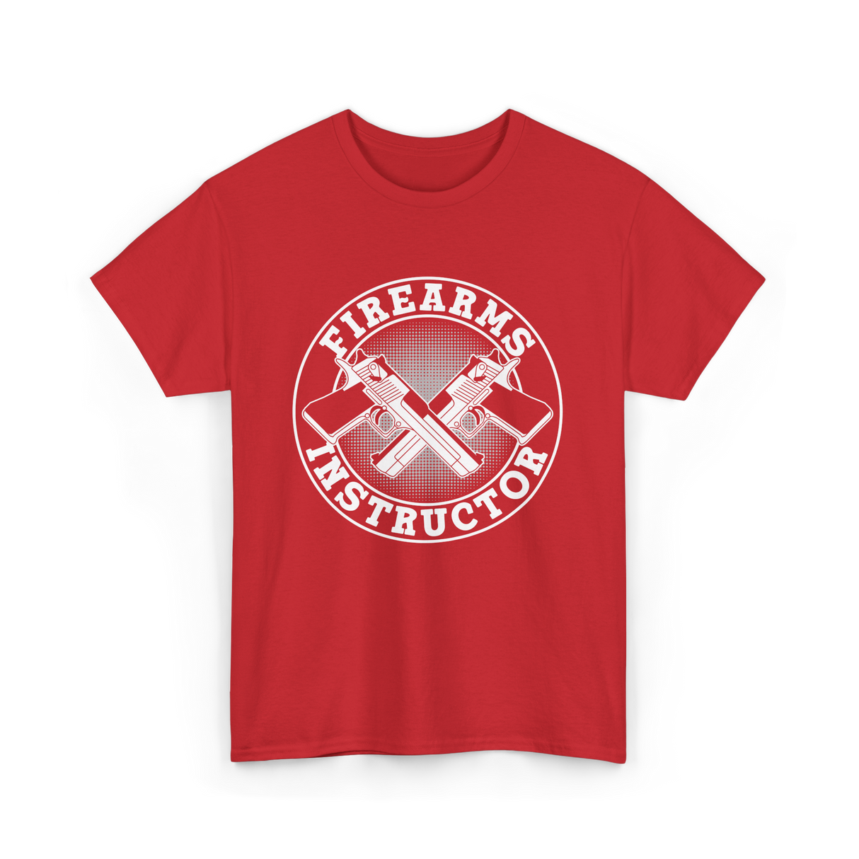 Firearms Instructor Instructor Training T-Shirt - Red