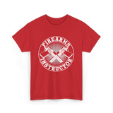 Firearms Instructor Instructor Training T-Shirt - Red